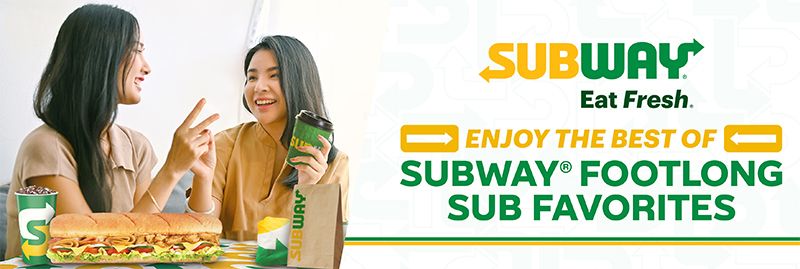 FINAL PR ARTWORK Subway Footlong Sub Favorites