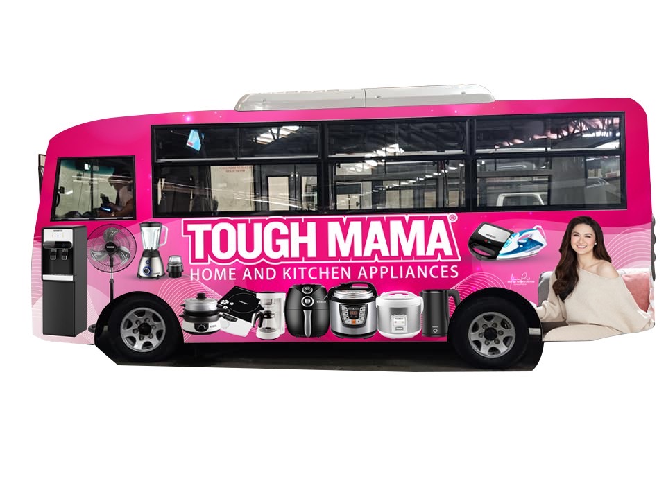 Tough Mamas Pink Bus