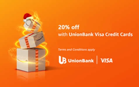 UB Visa 20 off