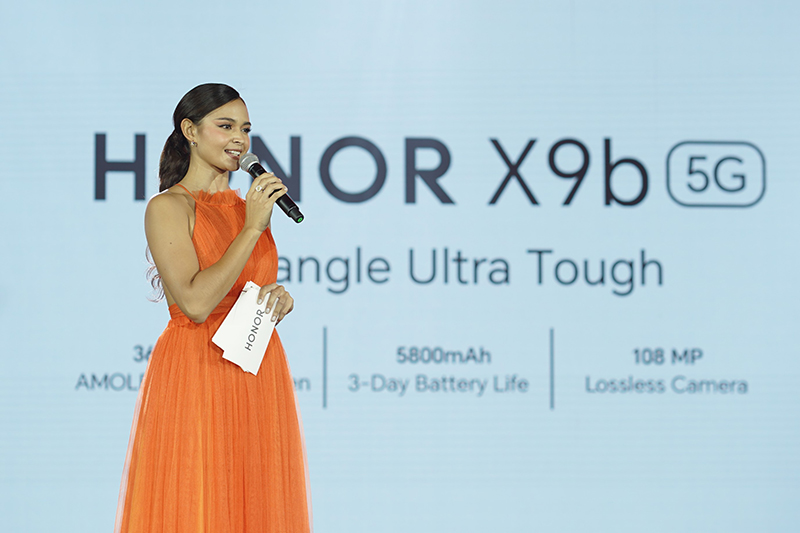 The Miss Philippines Pauline Amelinckx hosted the HONOR X9b 5G Grand Launch