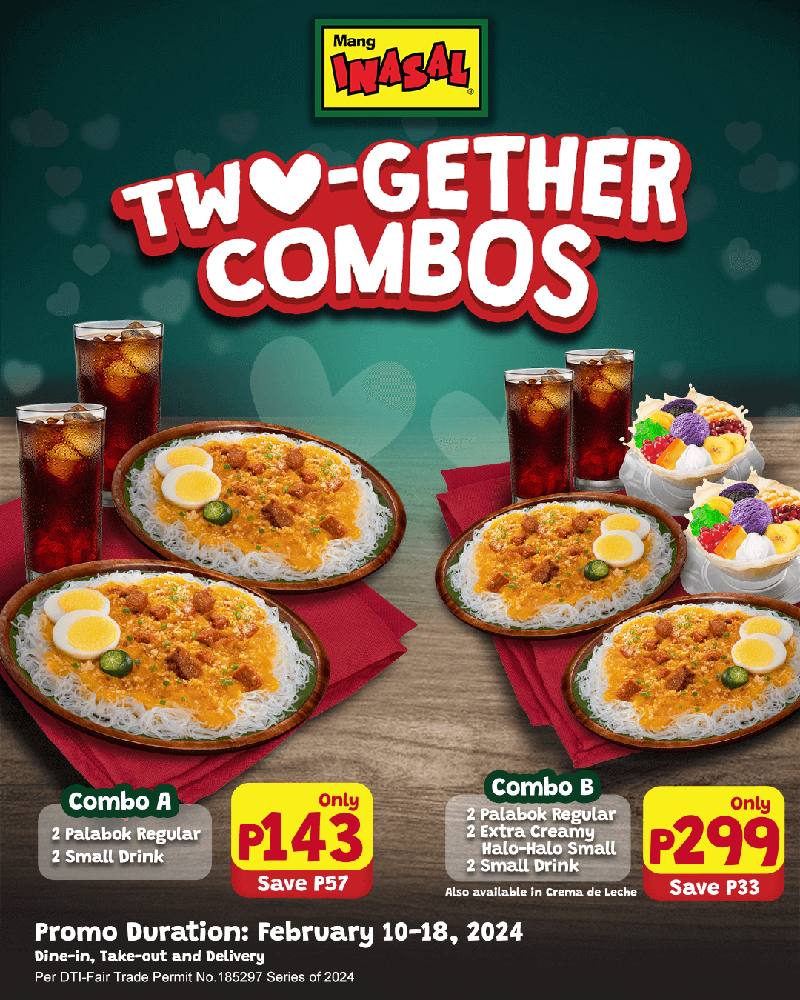 Mang Inasal TWOgether Combos