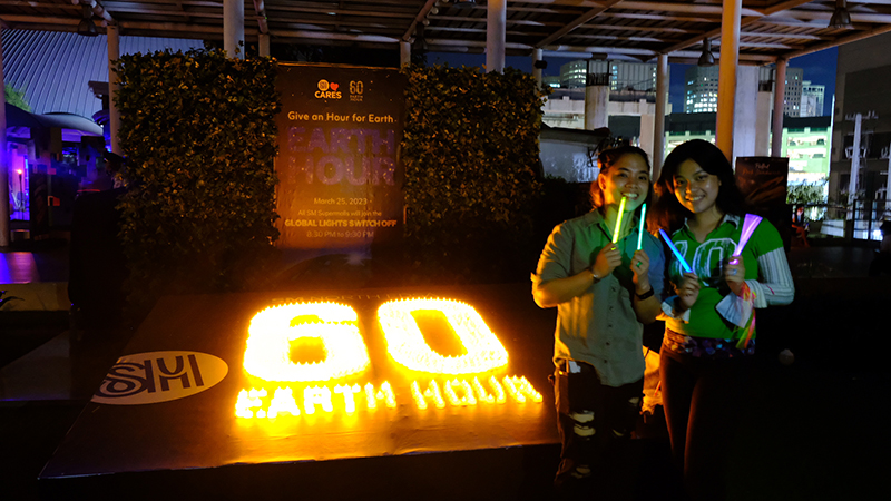Earth Hour At SM Make Your Mark
