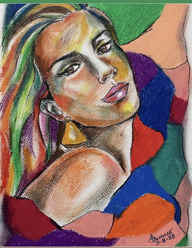 Fandango Medium Oil Pastel Size 20OCOx 25OCO 2023