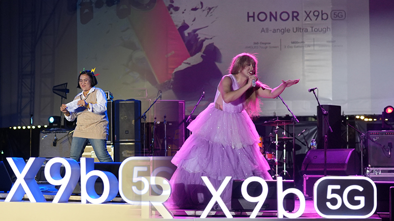 Kween Yasmin Lady Gagita performed at the HONOR X9b 5G Bagsakan Concert