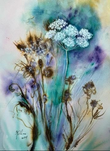 PR ARTablado Presents Heart in Art Wildflower in Bloom by Gina Guerrero Roldan