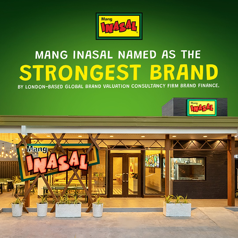 Brand Finance names Mang Inasal as the Strongest Brand