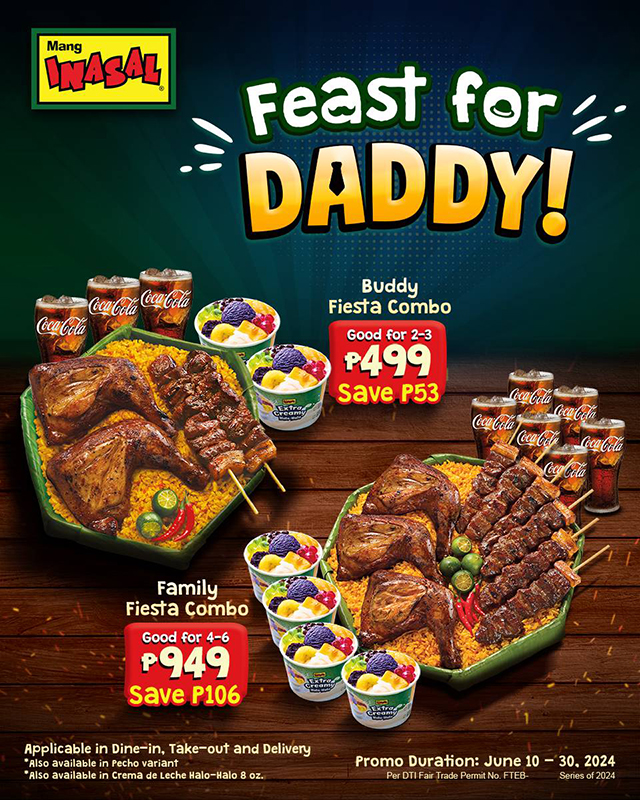 Mang Inasal Feast for Daddy promo