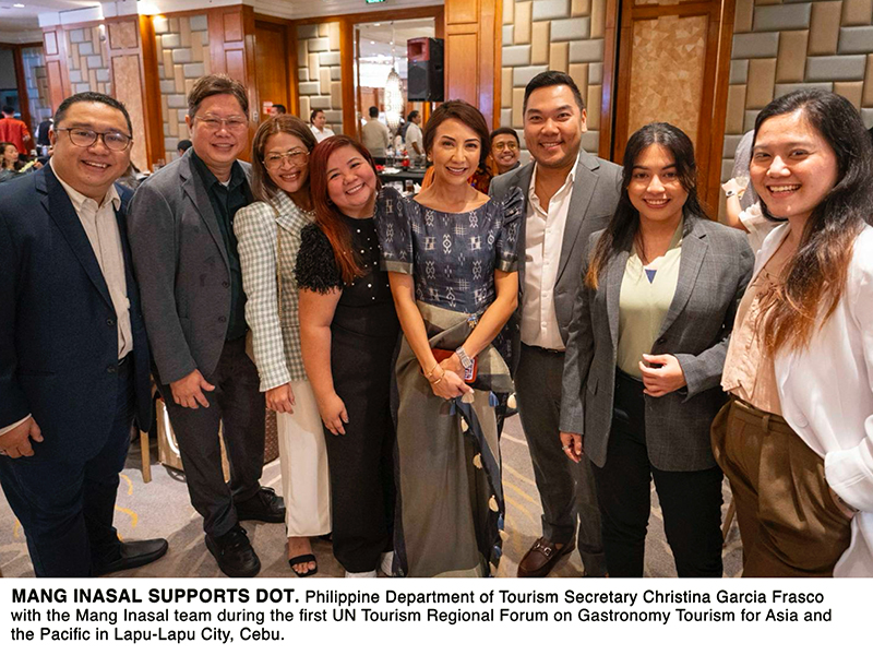 Mang Inasal supports PHL Department of Tourism