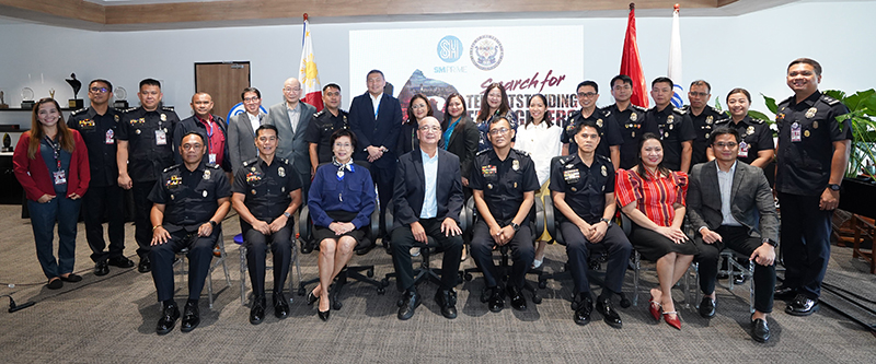 5 SM Prime executives and the Bureau of Fire Protection BFP members join forces to promote fire safety and disaster preparedness in communities. min