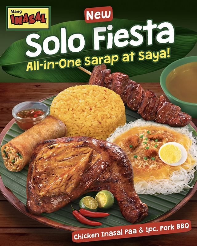 Mang Inasal Solo Fiesta is now available all over the Philippines 1