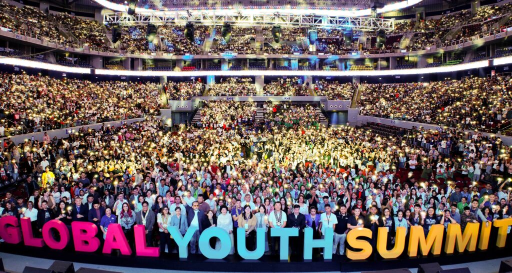 2 Over 24000 young sustainability champions in total unite at the 12th Global Youth Summit 2024 across 17 locations around the country with the grand finale at the Mall of Asia Arena 1