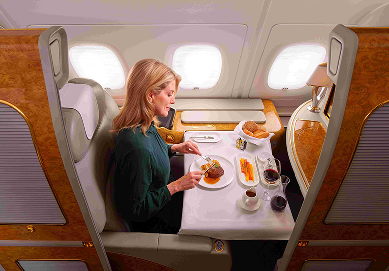 Emirates Award Winning First Class