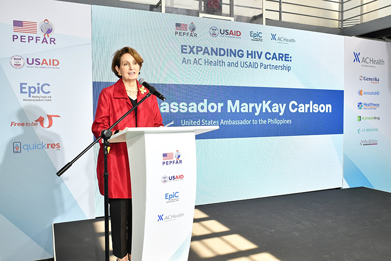 US Ambassador Marykay Carlson