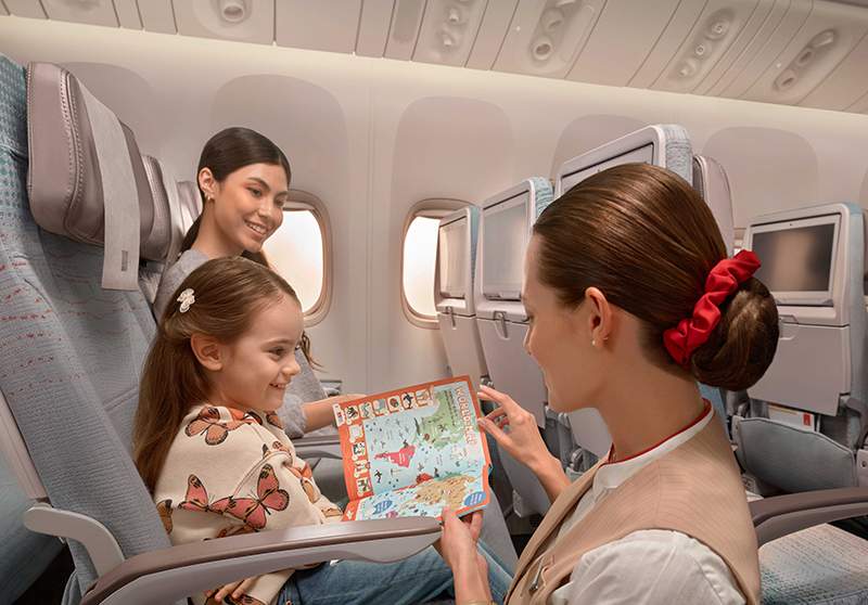 Emirates Unaccompanied Minors Service cabin crew