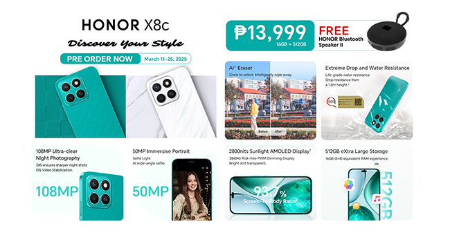 HONOR X8c All Specs