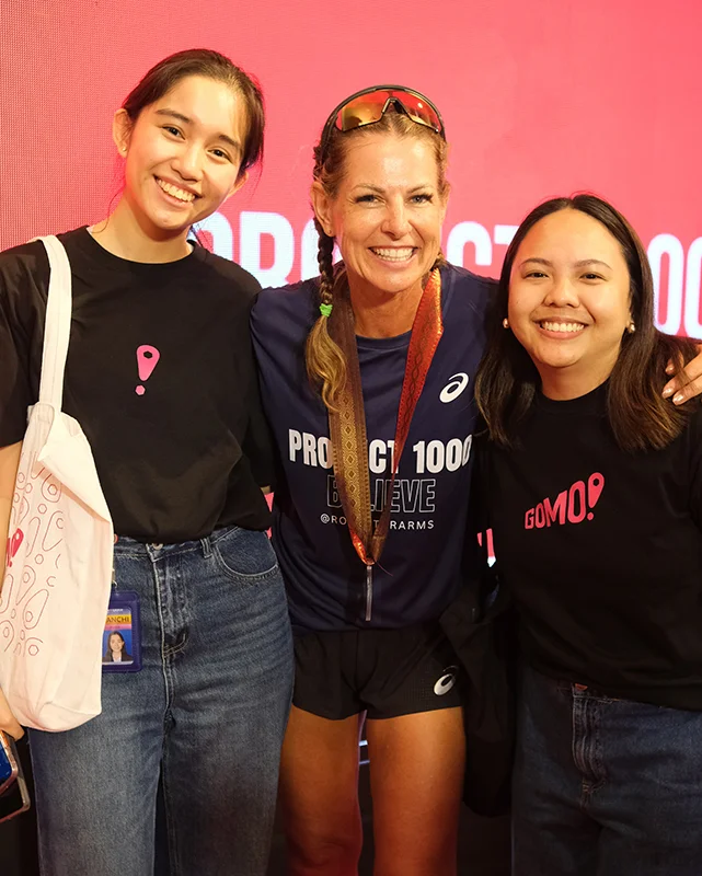 GOMO goes the distance with Guinness World Records holder’s run across Luzon GOMO2