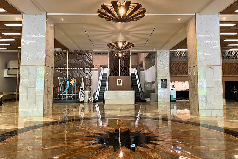The Captains Hall formerly Buendia Lobby inside PNB Financial Center