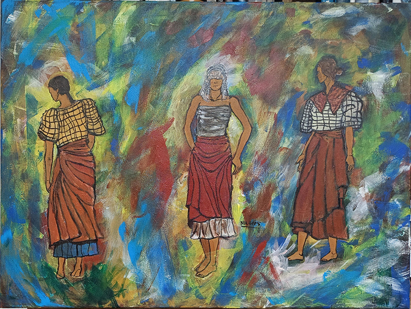 Tres Marias Abstraction 2025 23.5 x 31 inches