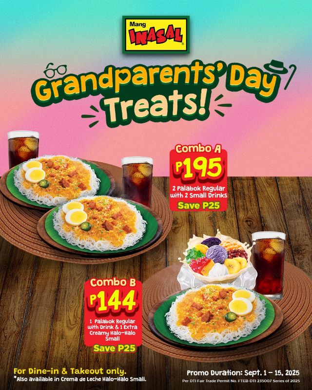 Grandparents Day at Mang Inasal 2025