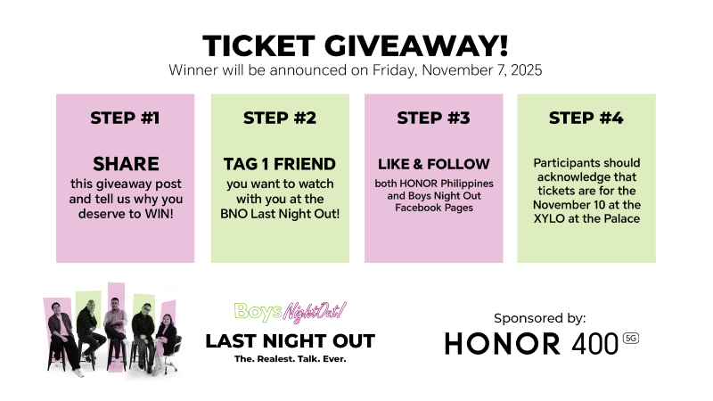 HONOR x BNO PR KV Giveaway