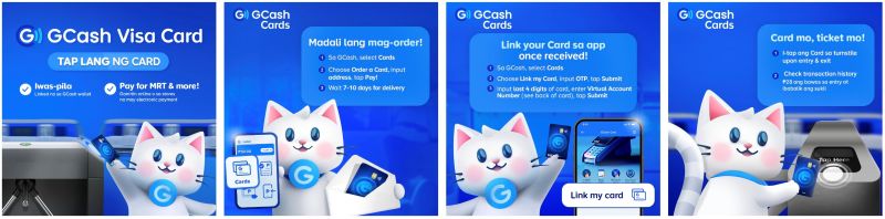 GCash Card All frames