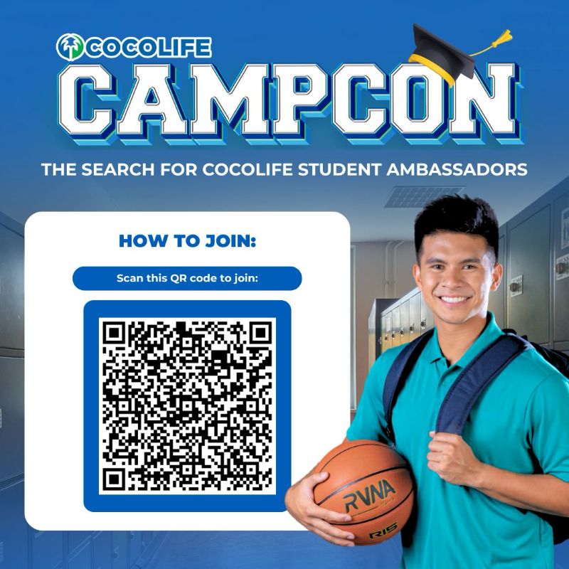 COCOLIFE CAMPCON The search for Cocolife Student Ambassadors 48877