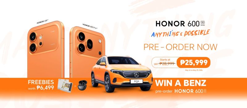 HONOR 600 Win A Benz