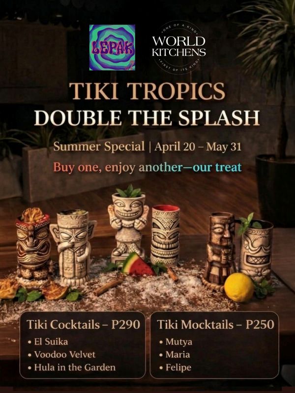 KV Lepak Tiki Tropics Double the Splash