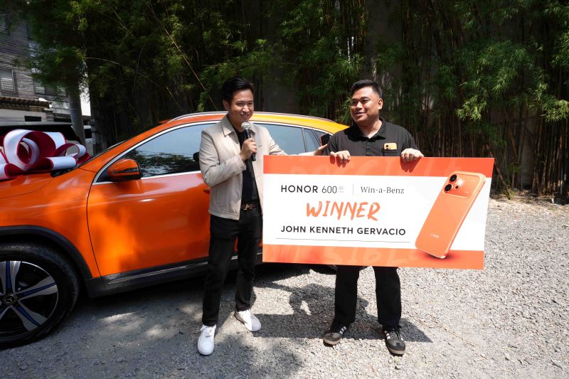 HONOR 600 Win a Benz Winner 04