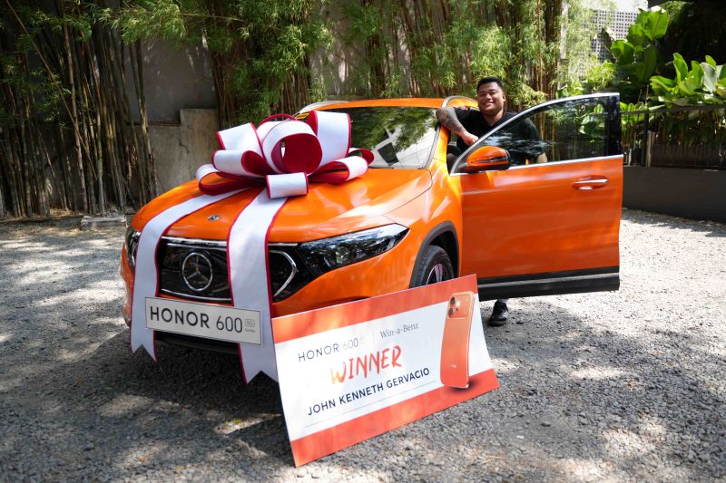 HONOR 600 Win a Benz Winner 05