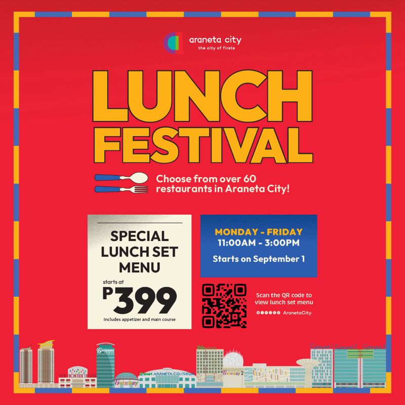 Araneta City Lunch Festival 1