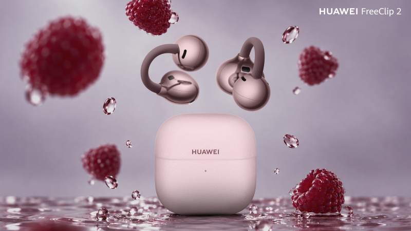 HUAWEI FreeClip 2 Berry Purple Product Photo