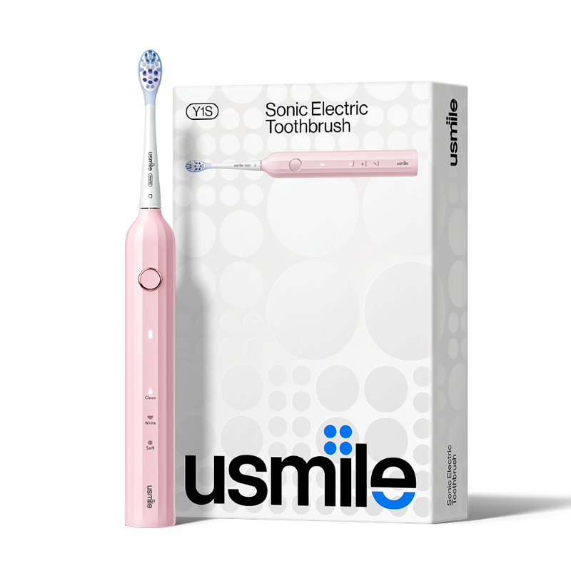 Your Everyday Routine Deserves Better Oral Care: Meet 5 usmile Solutions usmile Y1S Electrical Toothbrush in Pink