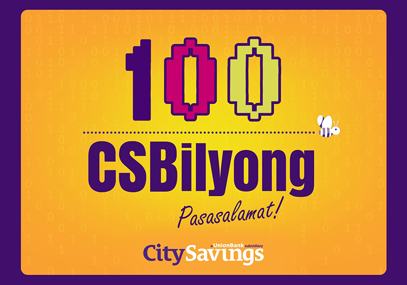 CitySavings celebrates 100B loan portfolio, continues to elevate lives through financial inclusion CitySavings 100B Art Card