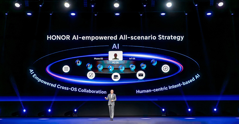 HONOR Debuts a New AI-empowered All-scenario Strategy at MWC 2024 HONOR AI