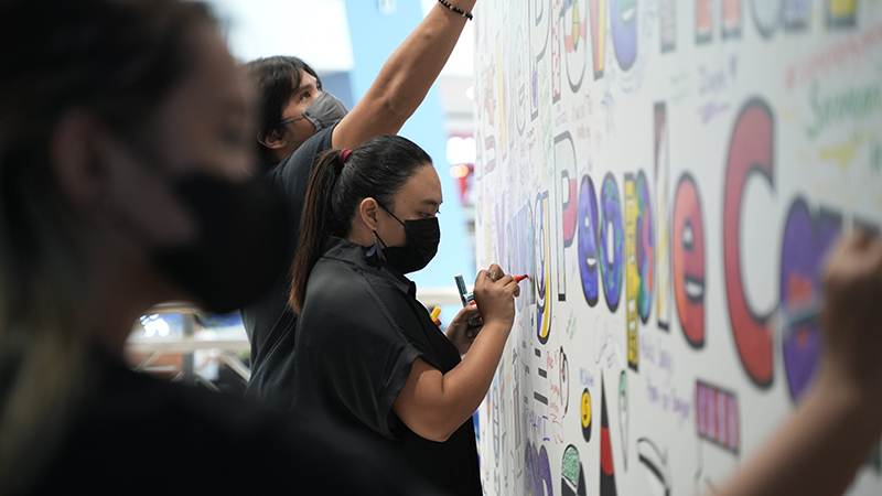 2024 Global Youth Summit in SM malls nationwide highlighting the 17 UN SDGs 4 Attendees