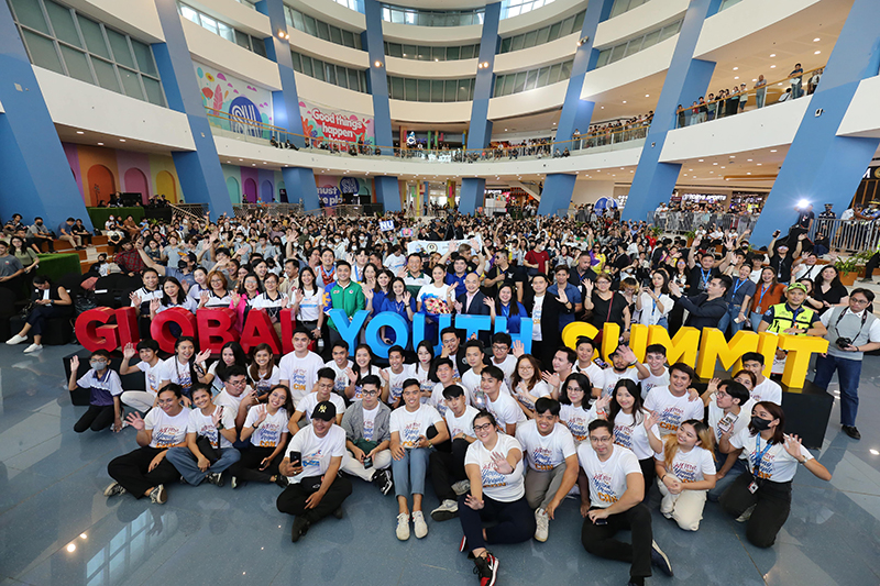 2024 Global Youth Summit in SM malls nationwide highlighting the 17 UN SDGs 5 Crowd Photo 2023 1