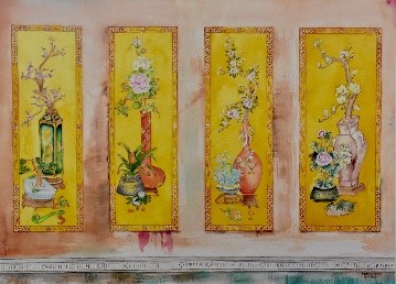 “Fluid Vision”: A celebration of watercolor in ARTablado PR ARTablado Presents Fluid Vision Dadaocheng Memories 1 by Melanie Reyes Tuquet