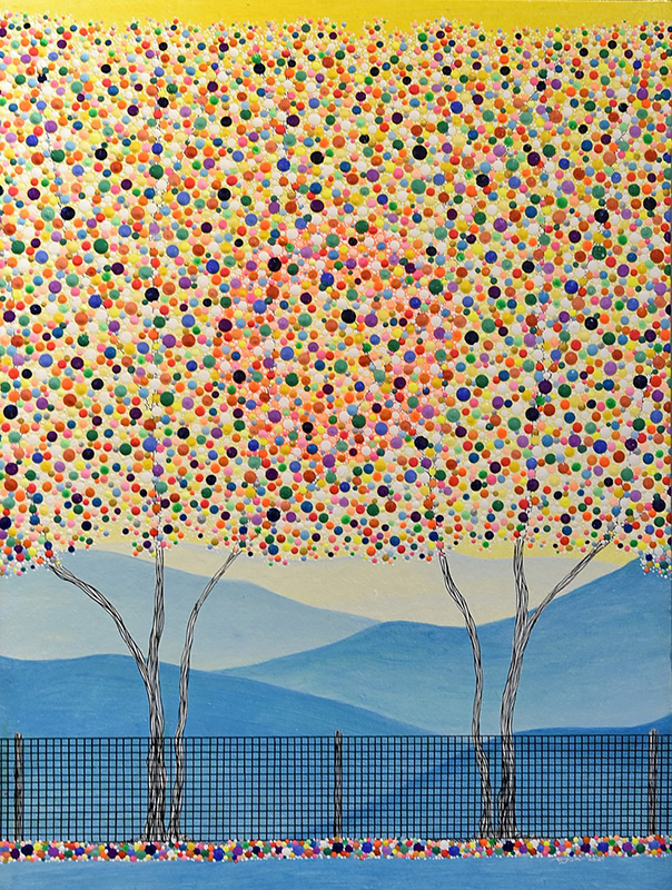 Twin exhibits at ARTablado gather newbies and established artists PR ARTablado Lyrical Landscapes Happiness 2024 by Ian Maigan
