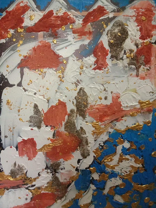 Female Narratives in Paint, on Canvas PR ARTablado Her Art Her Story Glaciers by Elizabeth Esguerra Castillo