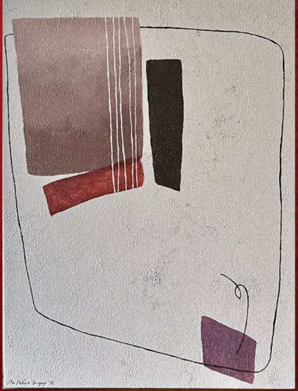 ‘Law of Abstraction’ and freedom of creativity in Robinsons Land ARTablado show PR ARTablado Law of Abstraction Psalm 51 Series A Broken Spirit by Ma. Melissa P. Sangoyo