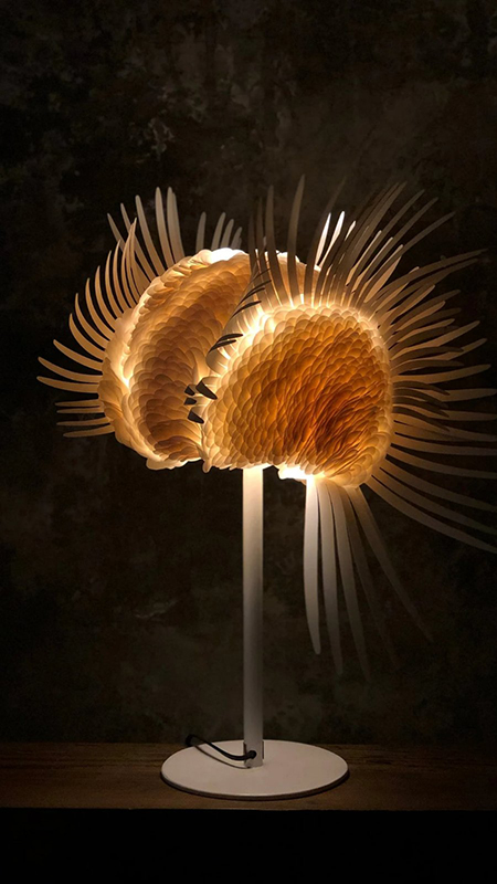 Celebrate the best of Filipino artistry at the Gateway Art Fair Ka ia table lamp By Chini Lichangco