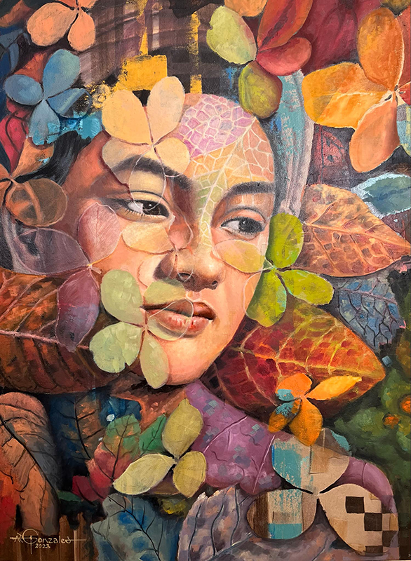 Celebrate the best of Filipino artistry at the Gateway Art Fair Rene Gonzales Persistence 18 x 24 oil on Canvas 2023