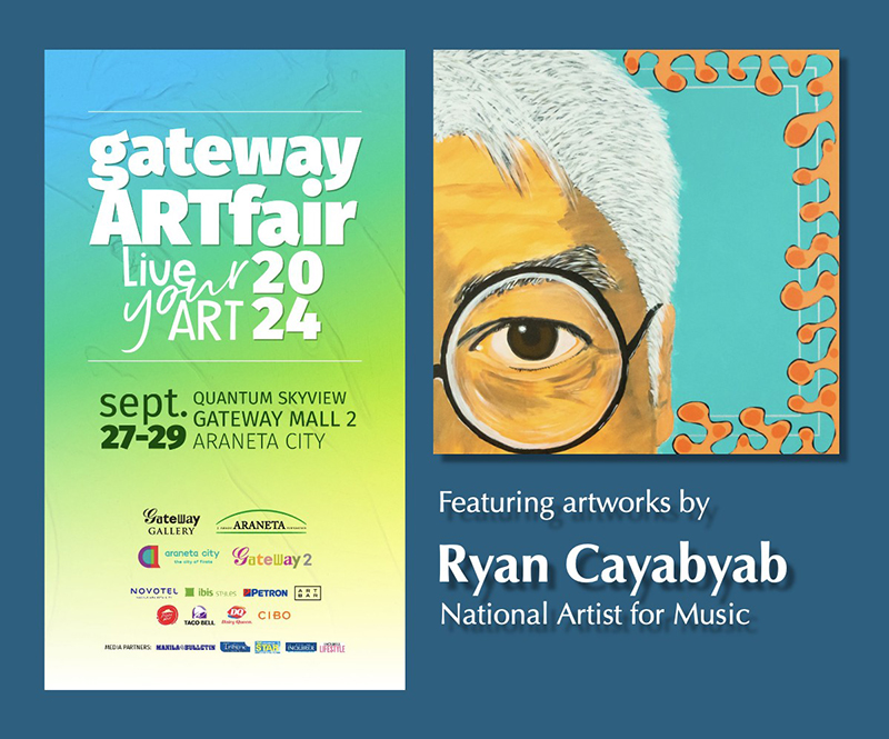 Celebrate Filipino art at the Gateway Art Fair Ryan Cayabyab