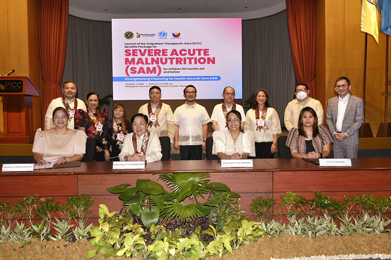 PhilHealth, UNICEF launch benefit package to address severe malnutrition in children DSC7211