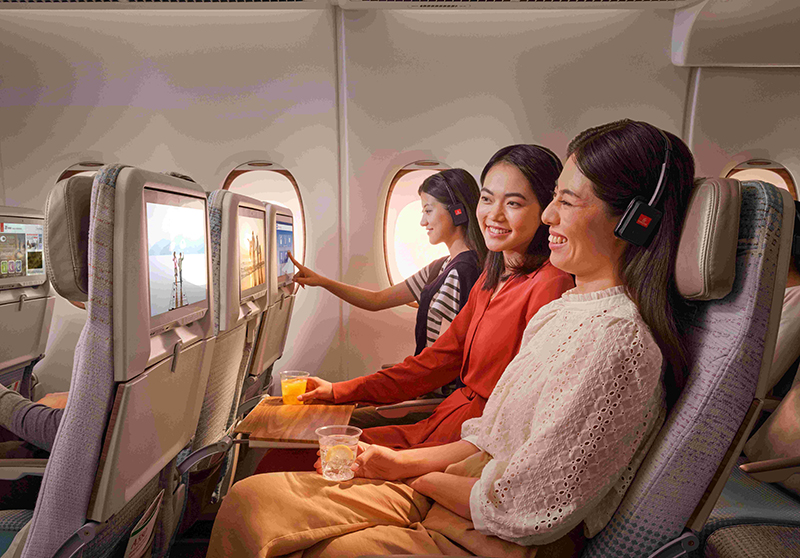 Emirates flying high with title of ‘World’s Best Airline’ from new comprehensive study Emirates Award Winning Inflight Entertainment