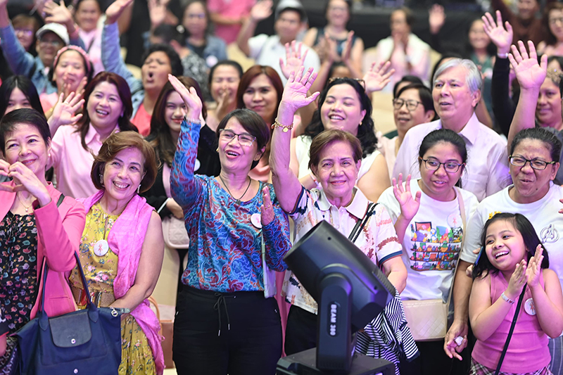 SM kicks off breast cancer awareness month with Beautiful Girl Participants