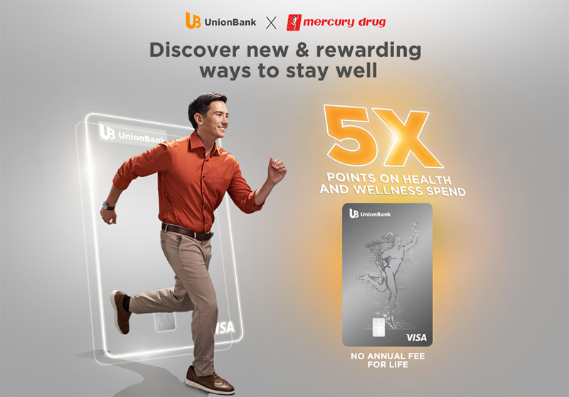 UnionBank and Mercury Drug Launch the New UnionBank Mercury Credit Card: The Ultimate Health and Wellness Credit Card UB MDC Card KV