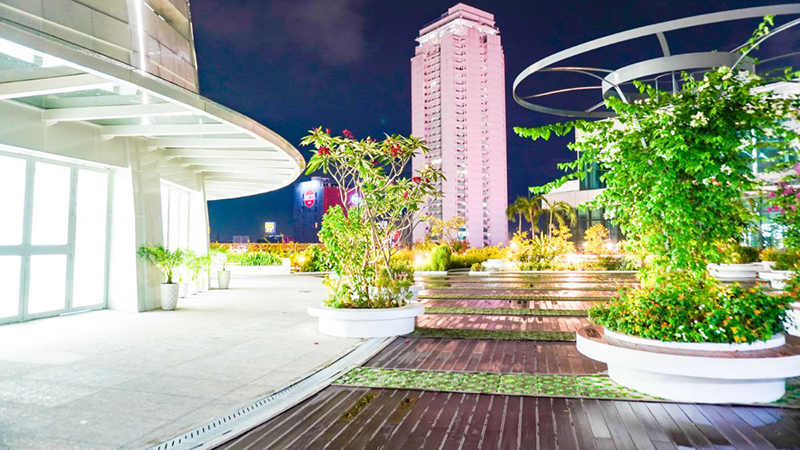 Green retreats at the City of Firsts sensory garden 01