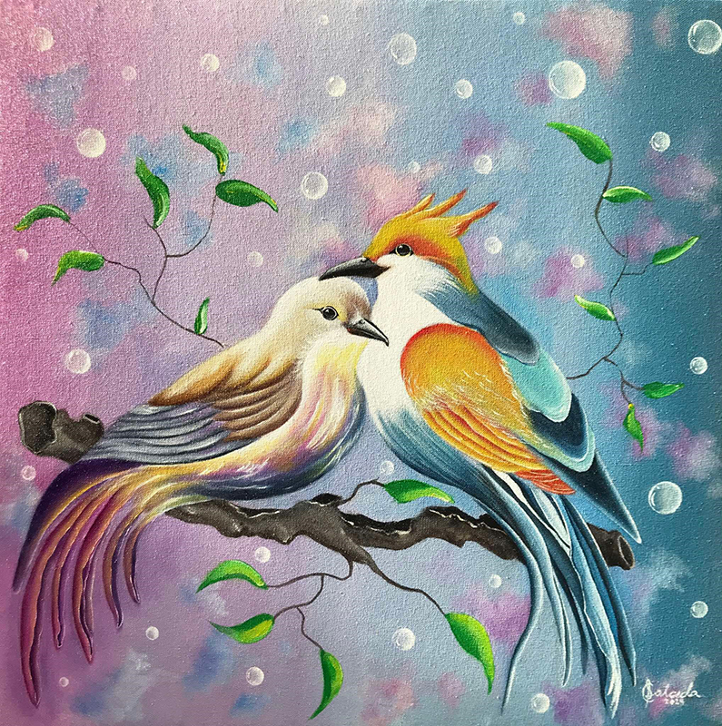 Art group explores ethereal colors in Robinsons ARTablado show PR ARTablado Presents Ethereal Echoes Unconditional by Carissa Salceda